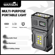 WARSUN DC08 LED 800    90°   Lampu Kerja LED WARSUN DC08 800LM Lampu Mudah Alih Magnetik Boleh Cas 9