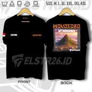 ELSTORE26. ID Tshirt Distro WONOSOBO  | Free Tambah Nama Sendiri | Kaos Nama Kota | Baju Anak Rantau
