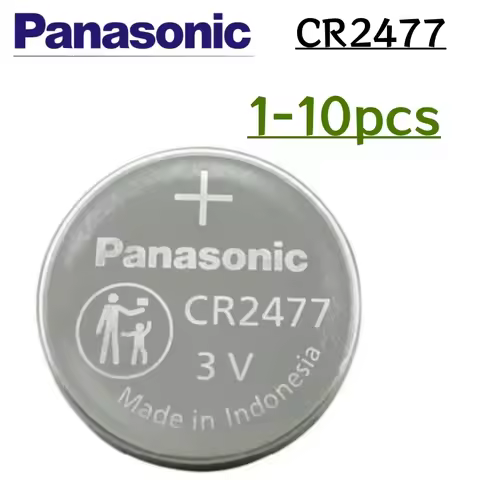 1-10pcs Original Panasonic CR2477 battery CR 2477 instrument meter imported digital tire pressure mo