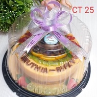 Mega Plastik Mika kue CT25/Mika Tumpeng/Mika Bolu Bulat