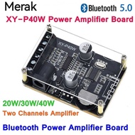 Bảng Mạch Khuếch Đại Công Suất Âm Thanh Stereo Bluetooth 5.0 Bộ Thu Bluetooth 40Wx2 XY-P40W Nguồn DC
