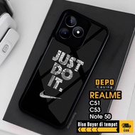 HP Realme C51 C53 Note 50 Case Realme C51 C53 Note 50 Casing Depo Casing [NK01] Glossy Case Aestheti