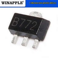 20 PCS B772 SOT89 2SB772 SOT-89 3A/30V 772 SOT SMD transistor In Stock