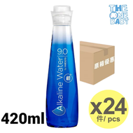 watsons 鹼性水 Alkaline Water 9.0 420ml x 24 【原箱】