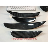 Universal carbon fiber canard BMW Mercedes benz Audi