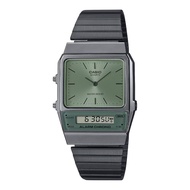 CASIO AQ-800ECGG-3AEF AQ-800ECGG-3A ORIGINAL Vintage EDGY GREEN