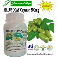 Organic Malunggay capsule (Moringa) 500MG CAPSULES