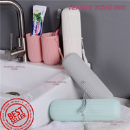 TEMPAT SIKAT GIGI TRAVEL KOTAK SIKAT GIGI PASTA ODOL TOOTHBRUSH CASE PASTEL DISPENSER ODOL TRAVELING