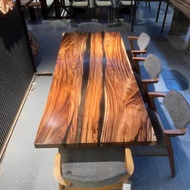 RAINTREE AOT DINING TABLE 8 SEATER LDT129 | DINING TABLE RAINTREE FURNITURE 8 SEATER | WOOD DINING T