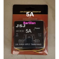 Step Down 5A DC 24V - 12V / Converter 5Amper DC 24V to 12V