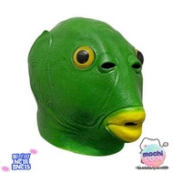 Blue Fish 4-Color Silicone Headgear & Personality Hacker Mask