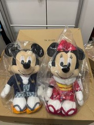 米奇 米妮 和服公仔一對 可當結婚公仔 Mickey Minnie