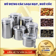 Stainless steel jar for cereals, 410 stainless steel mold-proof container