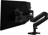 Ergotron – LX Pro Premium Dual Direct Monitor Arm, VESA Desk Mount – for 2 Monitors Up to 27 Inches,