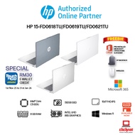 HP 15-FD0618TU/FD0619TU/FD0621TU (C5-120U, 8GB RAM, 512GB SSD, INTEL UHD, IRIS GRAPHICS, 15.6" FHD, 