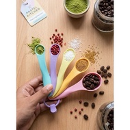 5 PCS MEASURING SPOON MEASURING SPOON MULTIFUNCTIONAL SPICE SPOON 5 IN 1