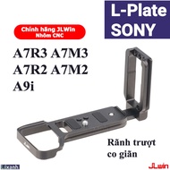 Sony A73 A72 A7R3 A7S2 A9i hãng JLWin | Lplate bracket báng tay cầm giá đỡ đế thép khung bảo vệ hand