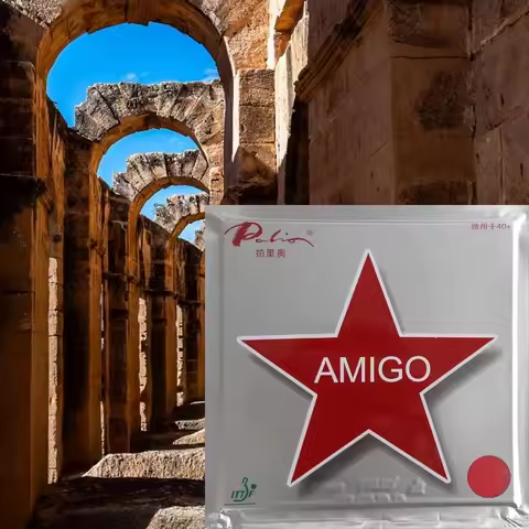 Palio AMIGO 40+ tacky pips-in table tennis pingpong rubber with sponge 2.2mm