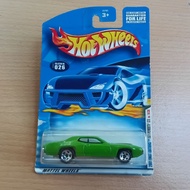 HIJAU Hot Wheels Diecast HW 2001 First Editions 1971 Plymouth GTX Green