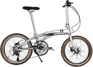 Ethereal Gull Foldable Bike | Compact &amp; Versatible | Japan-made Parts | By The Bike Atrium