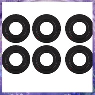 (XURN) 6X Black 16mm C-Mount Cine Movie Lens for 1 Mount J1 V1 J2 V2 J3 V3 J4 Camera Lens Adapter Ri