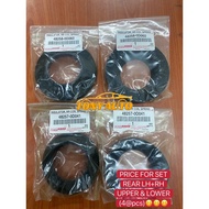 ORIGINAL TOYOTA YARIS VIOS NCP93 (2008-2013) REAR COIL SPRING RUBBER SET (4@pcs) 48257-0D041 + 48258