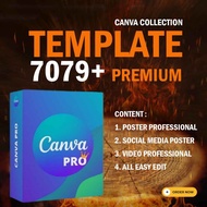 🔥 New 2025🔥 Premium Canva Template 7075+, Template Canva Pelbagai Guna Dan Boleh Jual Semula | Canva