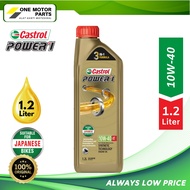 1.2 LITER SYNTHETIC CASTROL POWER1 MINYAK SYNTHETIC MOTOR 100% ORIGINAL CASTROL Minyak Motosikal