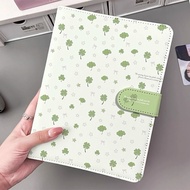 A5 rotating leather card Album Lucky Clover mint color 4 boxes Beautiful idol card storage