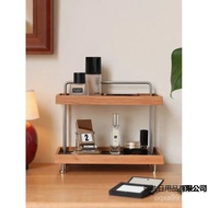 Retro Perfume Multifunctional Tidy-up Antique Cosmetic Color Medium Shelf Cup Shelf Storage Desktop 