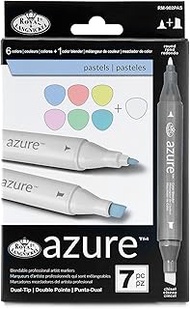 Royal Brush RM-902PAS Azure Marker Set, Multicolor