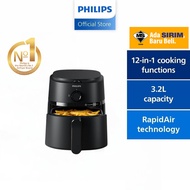 Philips NA110 |12-in-1 Airfryer | 3.2L | RapidAir Tech - Deliciously Crisp | Up to 90% Less Fat | NA