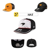 Oscar Piastri McLaren F1 Team New/Era 2025 Replica 9SEVENTY Stretch-Snap Trucker Hat Fashionable Men