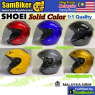 SHOEI J-Force 3 JF3 Convert Solid Color SIRIM Open Face Helmet J Force3 CJ1 JF2 AX3 V10 J Force 3 St