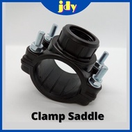 HDPE Poly Fitting PE Pipe Poly Pipe Connector PP Reinforced Clamp Saddle 32mm 50mm 63mm 90mm