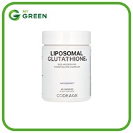 Codeage Liposomal Glutathione 1 000 mg 60 Capsules (500 per Capsule)