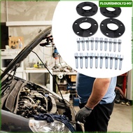 [Flourish] 5x120mm Wheel Spacers 4Pieces Aluminum Alloy Centre Bore 72.6mm M12x1.5 Adaptors