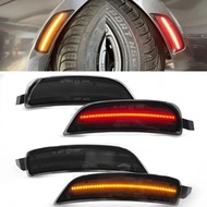 For 2016-2022 Mazda Miata MX-5 Clear Smoked LED Bumper Side Marker Light NA1J-51-5F0B NA1J-51-5E0B N