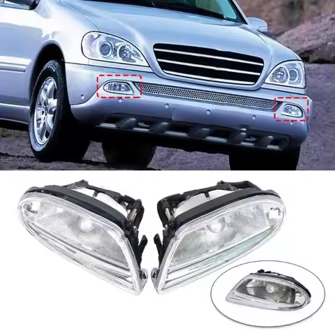 Car Fog Light Lamp For Mercedes For Benz W163 ML ML350 ML500 ML430 ML320 ML55 For AMG 1638200428 163