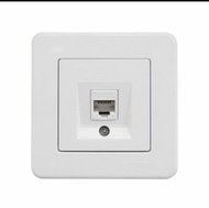 Stop kontak outlet data Leona rj45 cat 6 cat6 schneider