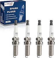 Iridium Spark Plugs 4 Pack 93501 LKAR7BIX-11S Compatible with Honda Civic Accord CRV Fit,Toyota Coro