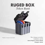 Ruged Token Bank Storage - BCA Mobile OTP Physical KeyBCA Casing Storage Box Organizer
