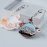 One Piece Sunshine Meili Shake Fun Keychain Fun Decompression Schoolbag Pendant Series Cute Friend G