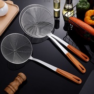 Ready Stock slotted spoon304 Stainless Steel Colander Household Food Grade Large Colander Noodles Fi