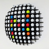 Golf Rack Spherical Display Rack Creative Golf Collection Rack One Hole Golf Gift b