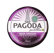 [ของแท้ 100%] Pagoda Pastiles ลูกอม สมุนไพร ตราเจดีย์ ช่วยให้ชุ่มคอ สดชื่น ขนาด 20 กรัม 100 เม็ด