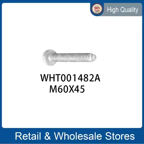 1pcs M60x45 Throttle Body Bolt WHT001482A WHT 001 482 A For VW Audi M60x45mm