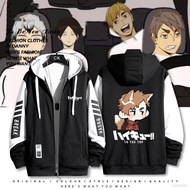 TM Haikyuu Shinsuke Kita miya atsumu anime zipper Hoodie coat jacket Unisex Top MT
