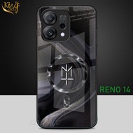 HP Softcase Glass Kaca Oppo Reno 14 New 2025 - Casing New Oppo Reno 14hp - K44