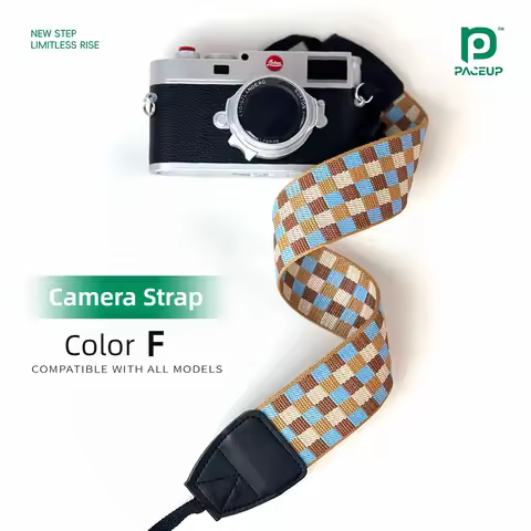 New Classical Camera Shoulder Strap Neck Sling for Canon R7 R10 R50 Nikon D5300 D3500 Sony Fuji Olym